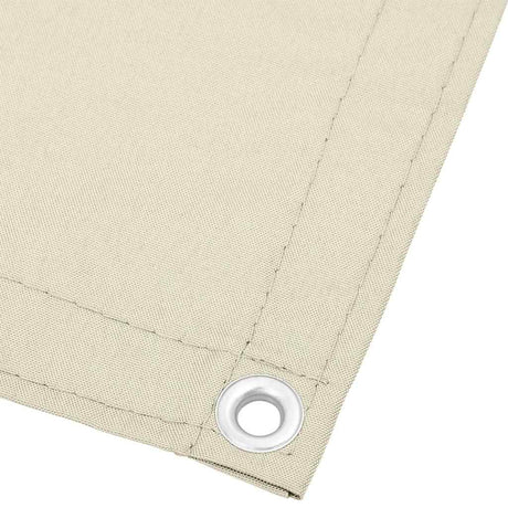 Vidaxx altanskærm 75x800 cm 100% oxford polyester cremefarvet
