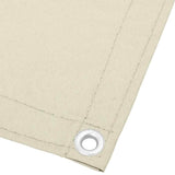 Vidaxx altanskærm 75x800 cm 100% oxford polyester cremefarvet