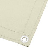 Vidaxl balkonscherm 75x1000 cm 100% oxford polyester crèmekleurig
