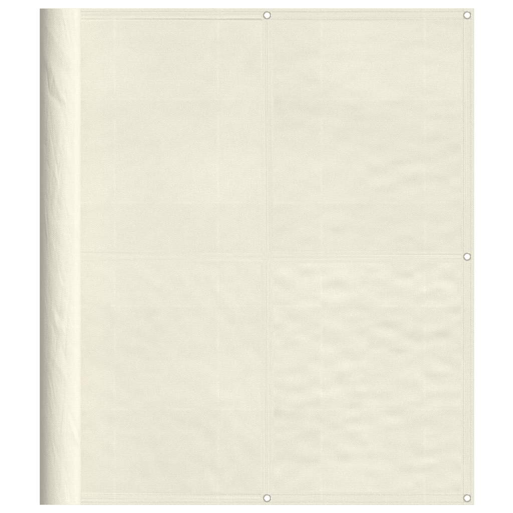 Vidaxx altanskærm 120x1000 cm 100% oxford polyester cremefarvet
