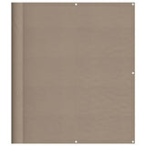 Vidaxx altanskærm 120x800 cm 100% oxford polyester taupe