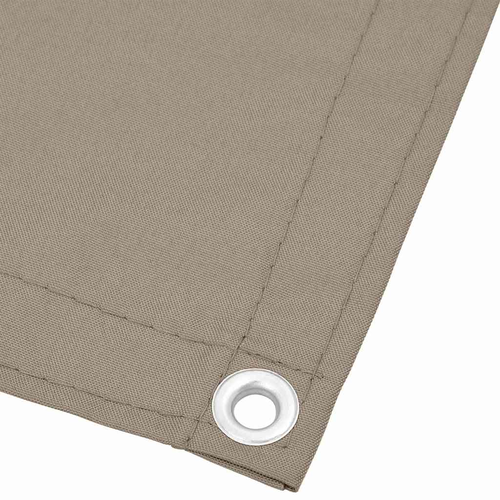 Vidaxx altanskærm 120x800 cm 100% oxford polyester taupe
