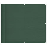 Vidaxl balkonscherm 90x800 cm 100% oxford polyester donkergroen