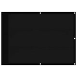 Vidaxx altanskærm 75x700 cm 100% oxford polyester sort