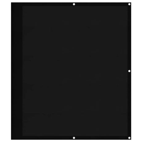 Vidaxl balkonscherm 120x700 cm 100% oxford polyester zwart