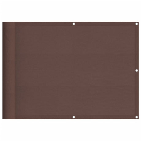 Vidaxx altanskærm 75x700 cm 100% oxford polyester brun