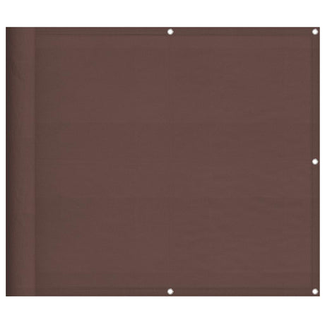 Vidaxl balkonscherm 90x800 cm 100% oxford polyester bruin