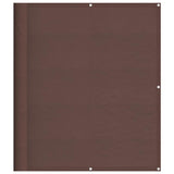 Vidaxx altanskærm 120x800 cm 100% oxford polyester brun