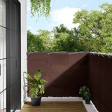 Vidaxx altanskærm 120x800 cm 100% oxford polyester brun
