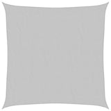 Vidaxx solsejl 2,5x2,5 m 100% polyester oxford lysegrå