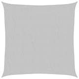 Vidaxl solsejl 3x3 m 100% polyester oxford lysegrå