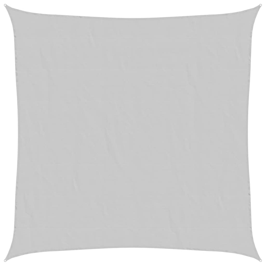 Vidaxx solsejl 4,5x4,5 m 100% polyester oxford lysegrå