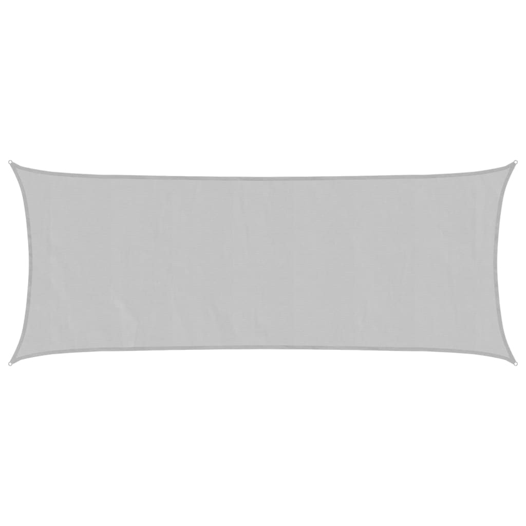 Vidaxx solsejl 4,5x2 m 100% polyester oxford lysegrå