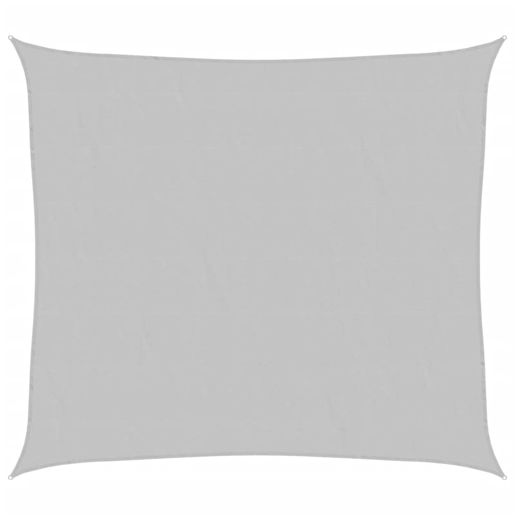 Vidaxl solsejl 3x2,5 m 100% polyester oxford lysegrå