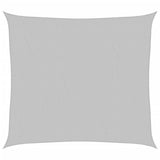 Vidaxl solsejl 3x2,5 m 100% polyester oxford lysegrå