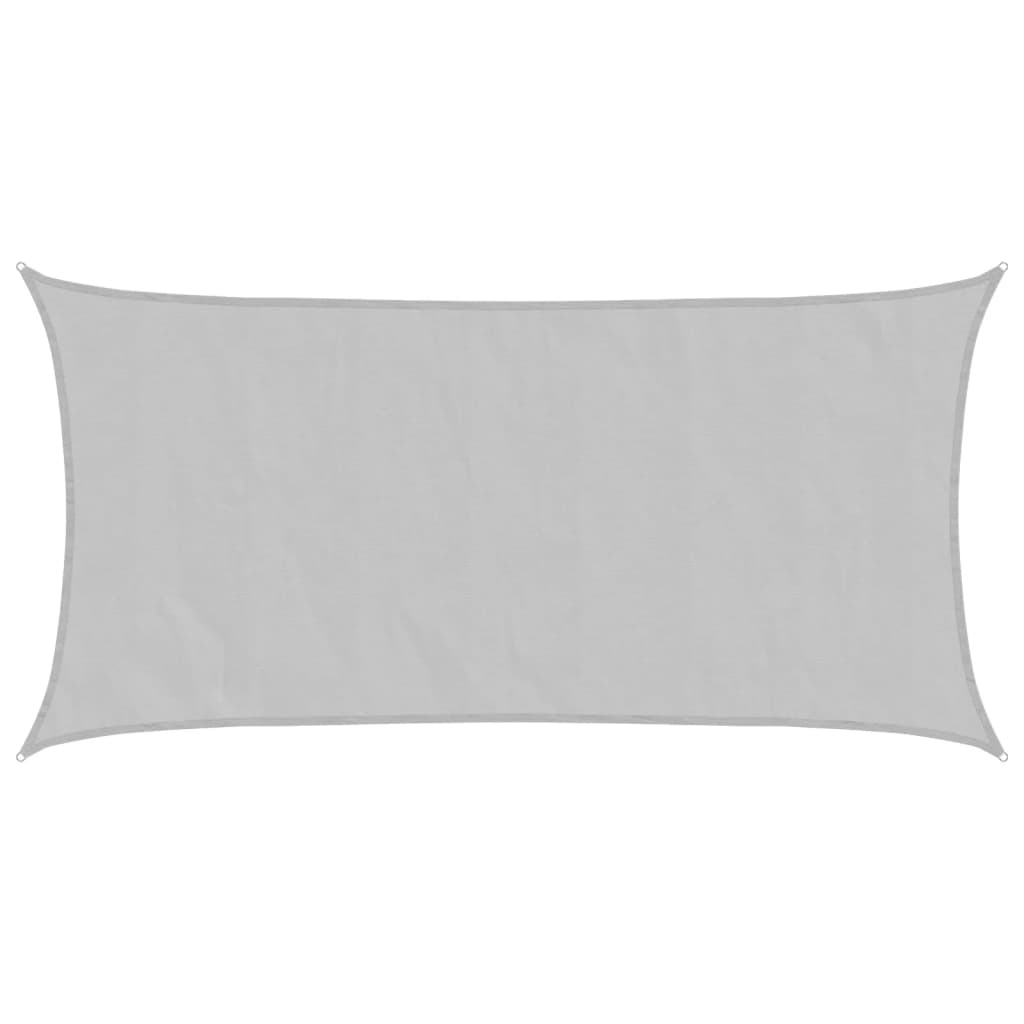 Vidaxx solsejl 4,5x2,5 m 100% polyester oxford lysegrå