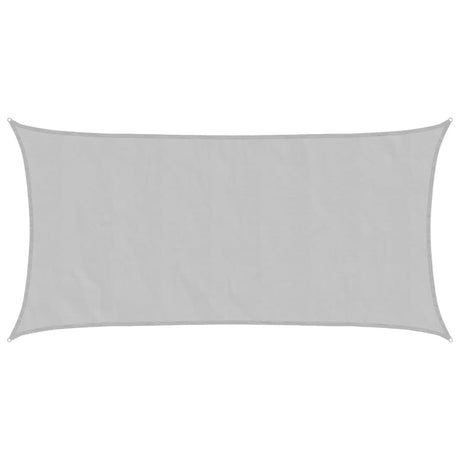 Vidaxx solsejl 4,5x2,5 m 100% polyester oxford lysegrå