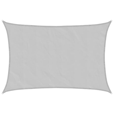 Vidaxx solsejl 4,5x3 m 100% polyester oxford lysegrå