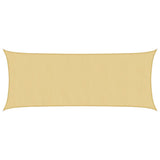 Vidaxx solsejl 4,5x2 m 100% polyester oxford sandfarvet