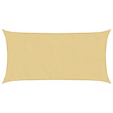 Vidaxl solsejl 6x3 m 100% polyester oxford sandfarvet