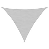 Vidaxx solsejl 2,5x2,5x3,5 m 100% polyester oxford lysegrå