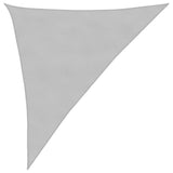 Vidaxx solsejl 3x4x5 m 100% polyester oxford lysegrå