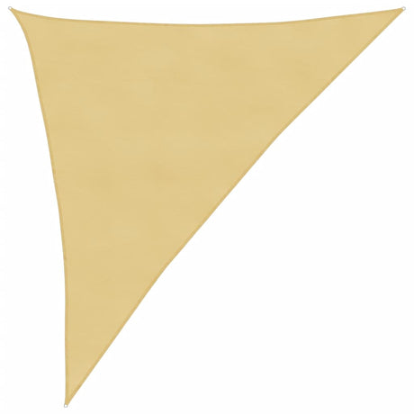 Vidaxx solsejl 3x4x5 m 100% polyester oxford sandfarvet