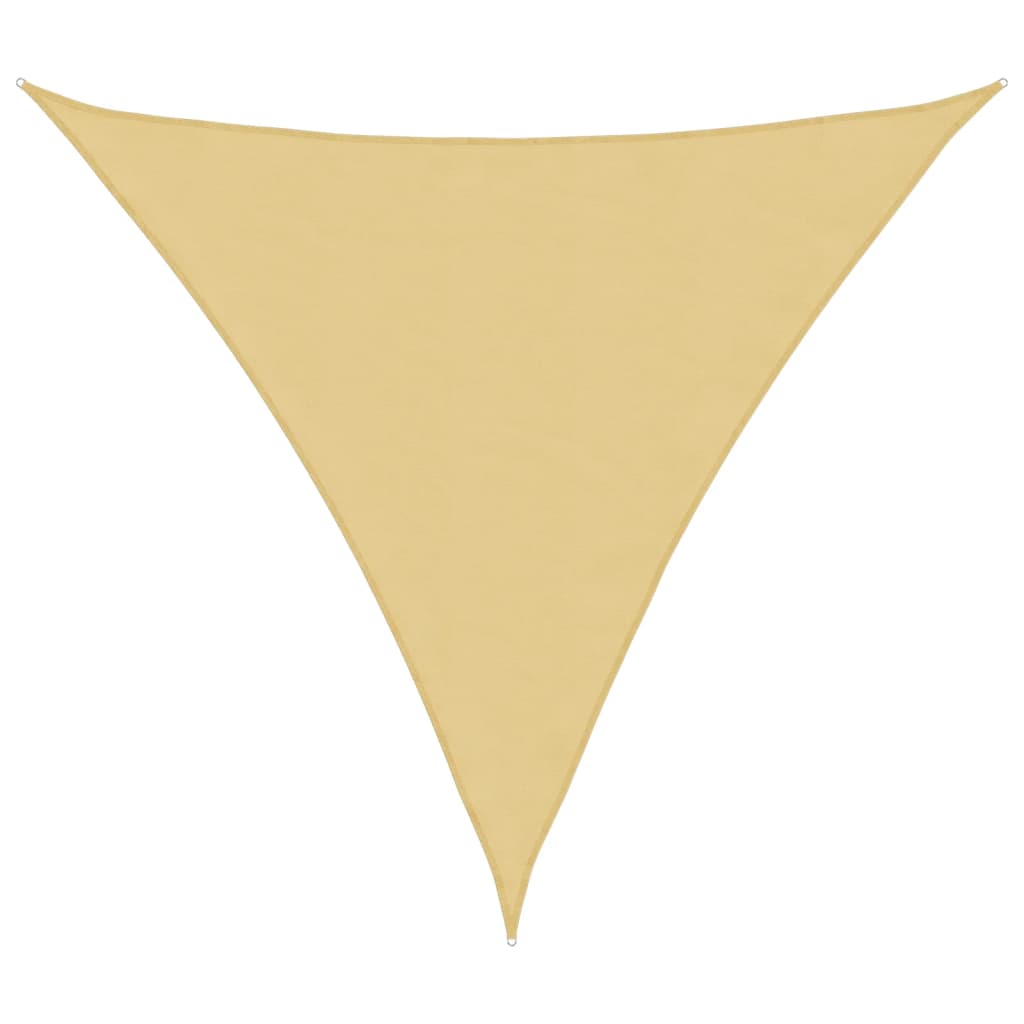 Vidaxx solsejl 4,5x4,5x4,5 m 100% polyester oxford sandfarvet