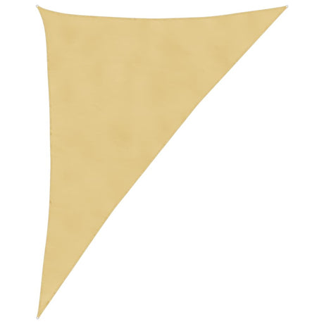 Vidaxx solsejl 4x5x6,4 m 100% polyester oxford sandfarvet
