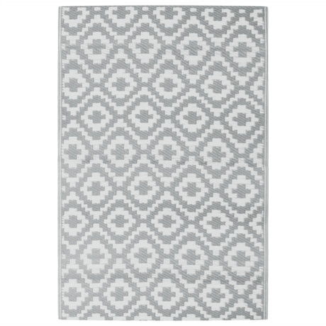 Vidaxl buitenkleed arakil 120x180 cm pp grijs