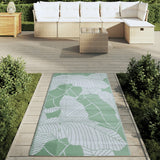 Vidaxx udendørs tæppe arakil 80x150 cm polypropylen grøn