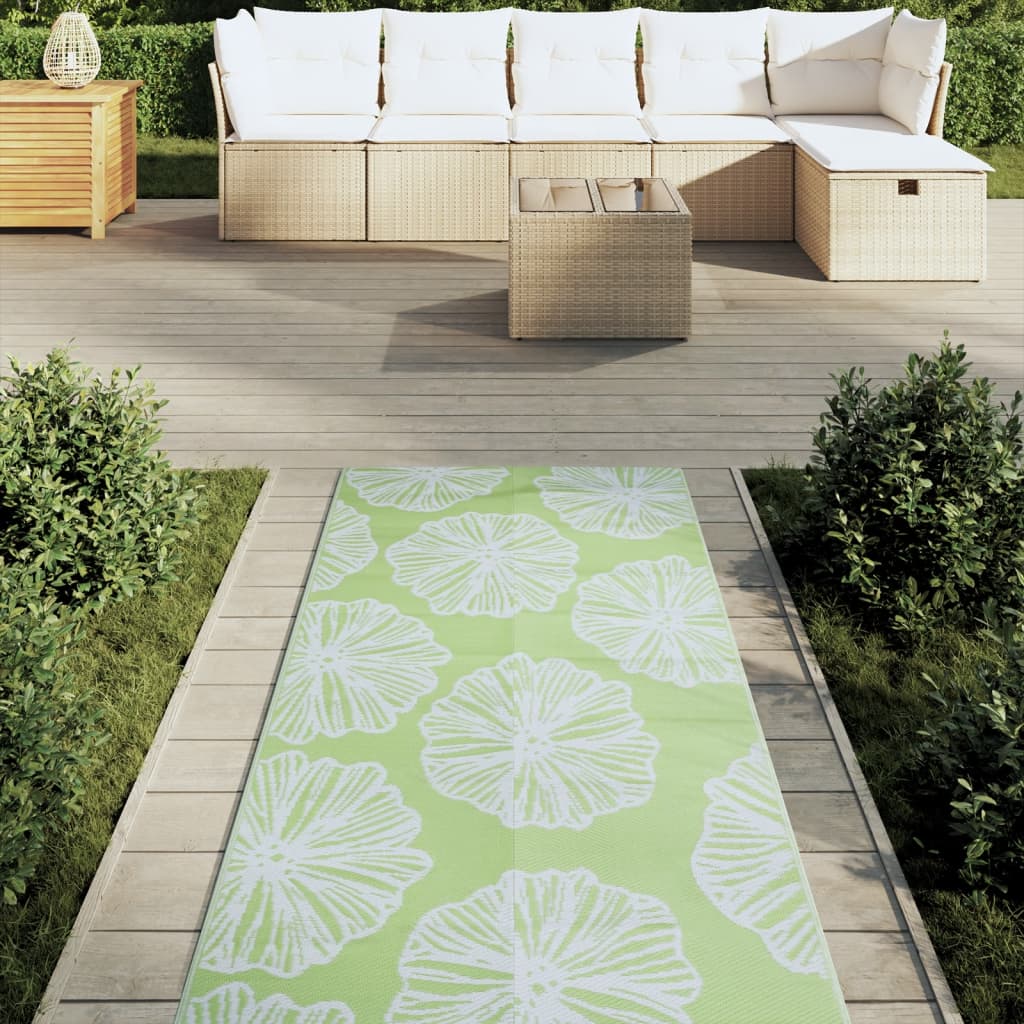 Vidaxx udendørs tæppe arakil 80x250 cm polypropylen grøn