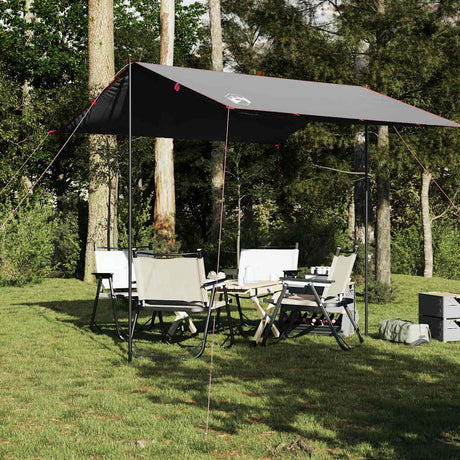 Vidaxx campingfortelt vandtæt 300x294 cm grå og orange