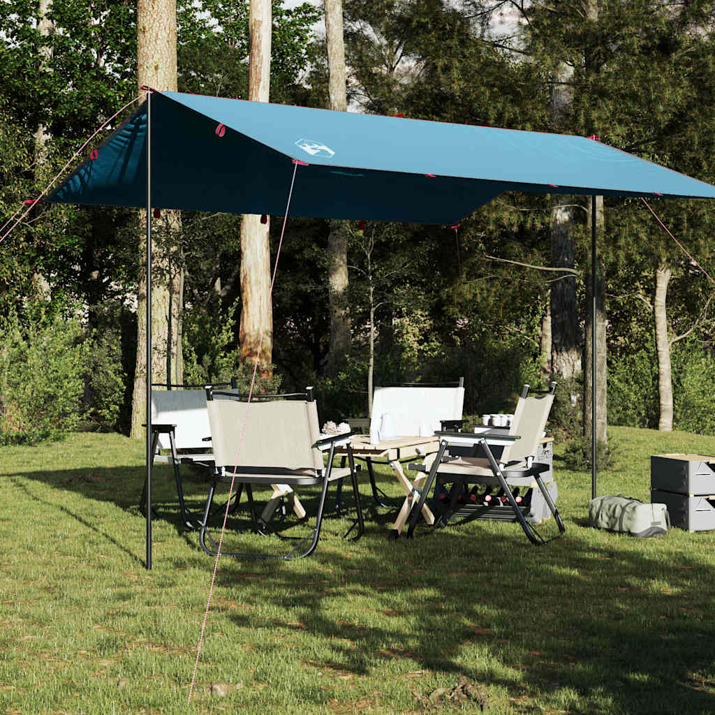 Vidaxx campingfortelt vandtæt 360x294 cm blå