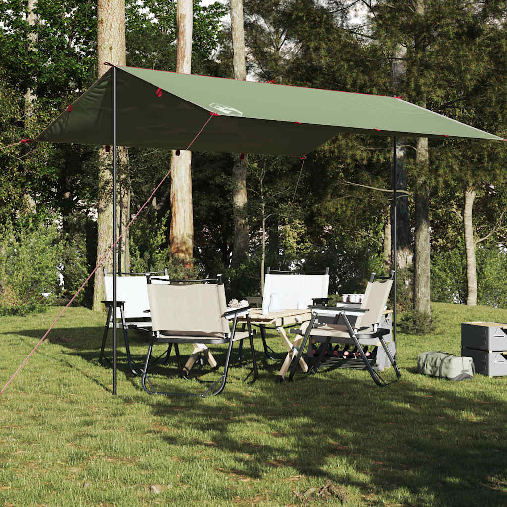 Vidaxx campingfortelt vandtæt 360x294 cm grøn