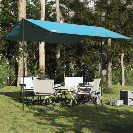 Vidaxx campingfortelt vandtæt 360x294 cm blå
