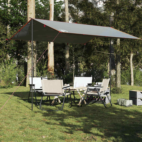 Vidaxx campingfortelt vandtæt 360x294 cm grå og orange