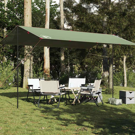 Vidaxx campingfortelt vandtæt 500x294 cm grøn