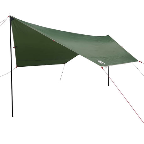 Vidaxx campingfortelt vandtæt 430x380x210 cm grøn