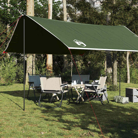 Vidaxx campingfortelt vandtæt 430x380x210 cm grøn