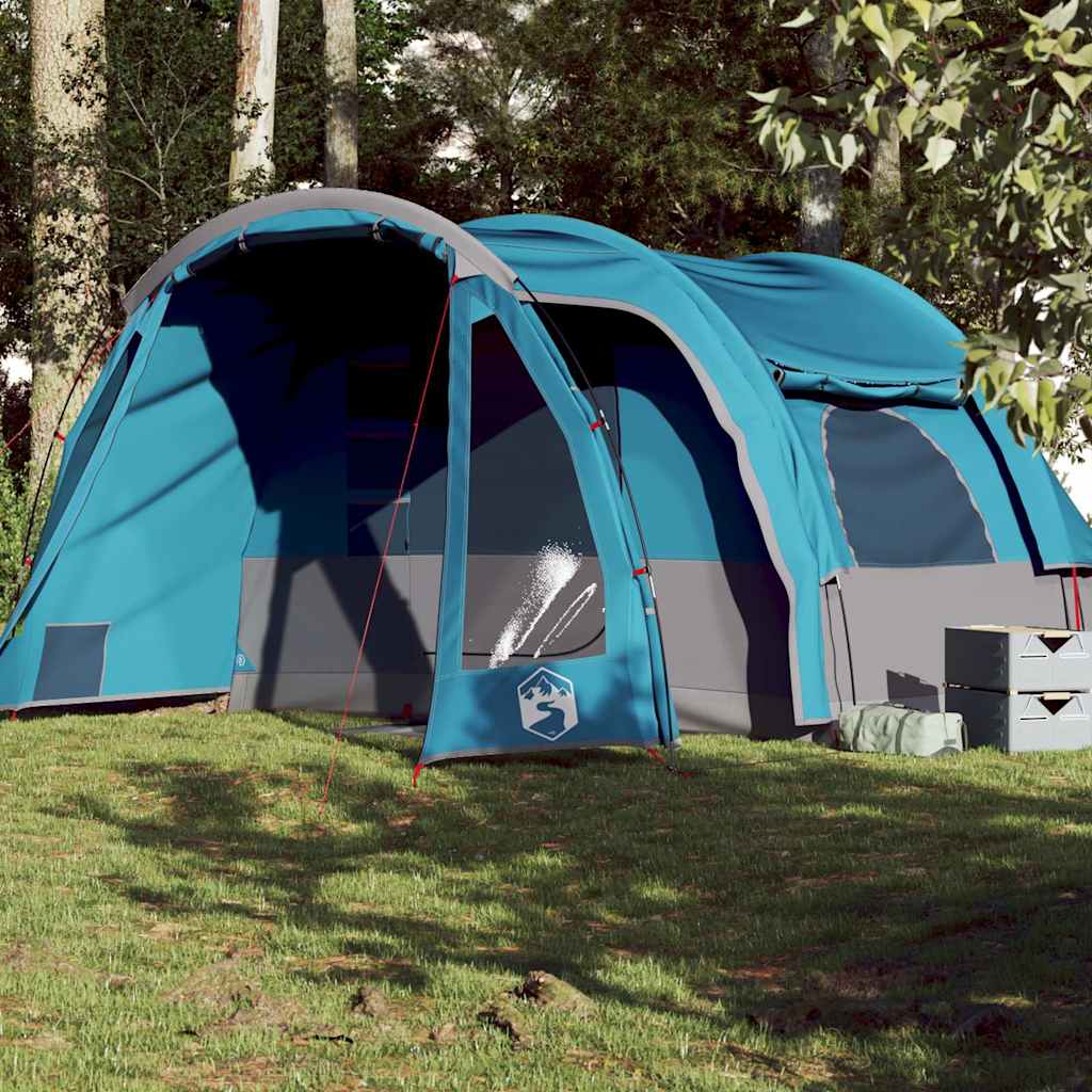 VidaXL campingtelt 6-personers vandtæt blå