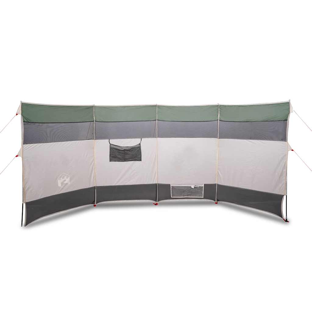 VidaXL forrude camping vandtæt 366x152x152 cm grøn