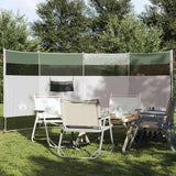 VidaXL forrude camping vandtæt 366x152x152 cm grøn