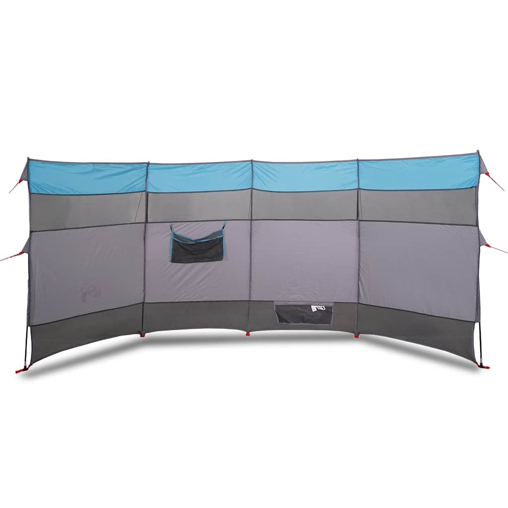 VidaXL forrude camping vandtæt 366x152x152 cm blå