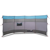 VidaXL forrude camping vandtæt 366x152x152 cm blå
