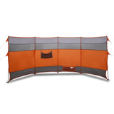 VidaXL forrude camping vandtæt 366x152x152 cm orange
