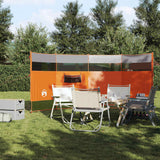 VidaXL forrude camping vandtæt 366x152x152 cm orange