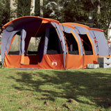 Vidaxl tunneltent 8-persoons waterdicht grijs