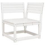 Vidaxl tuinhoekbank 73x73x78 cm massief grenenhout wit