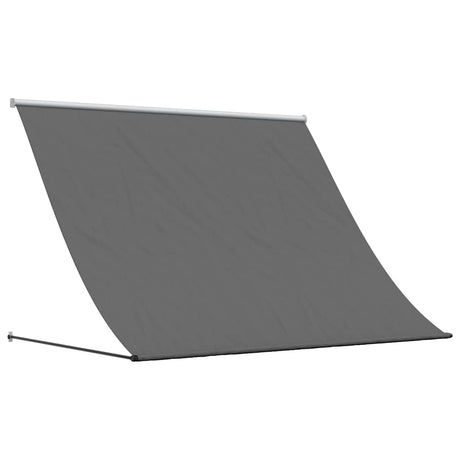 Vidaxx udtrækbart fortelt 250x150 cm stof og stål antracit